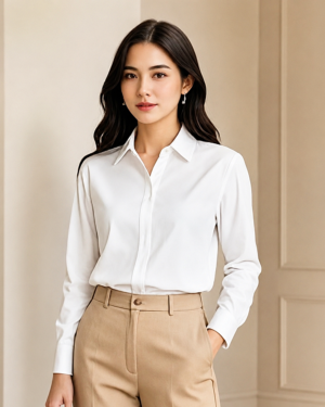 VORAN SERENA™ Premium Long Sleeve Essential Shirt