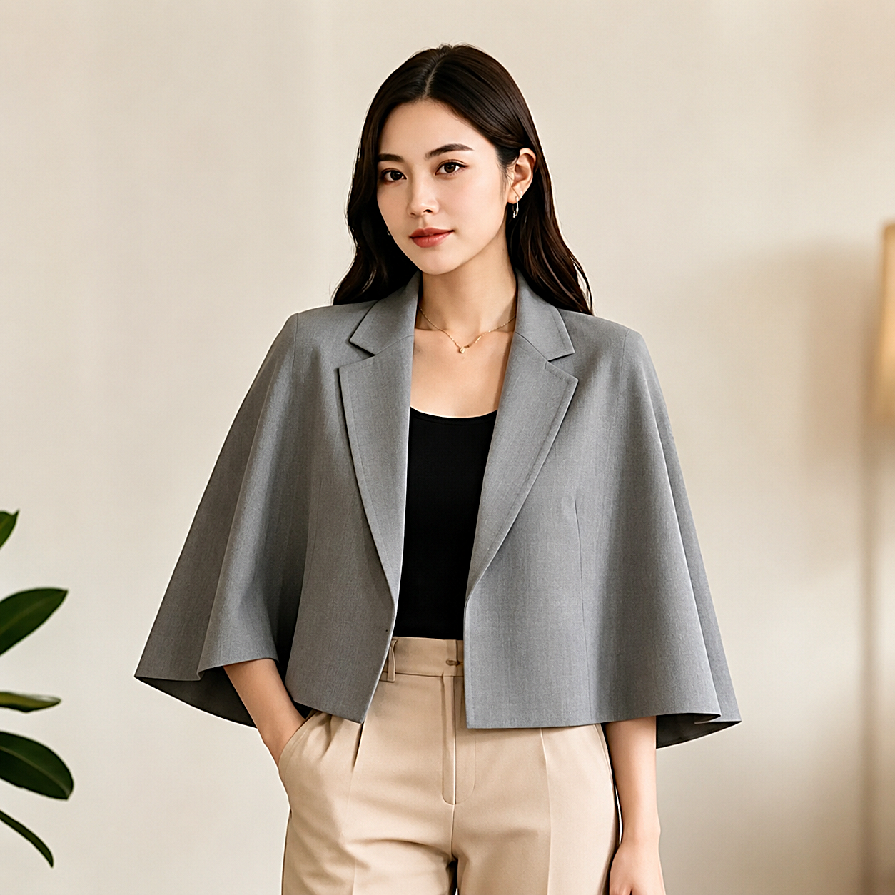 VORAN LORAINE™ Premium Cape Blazer