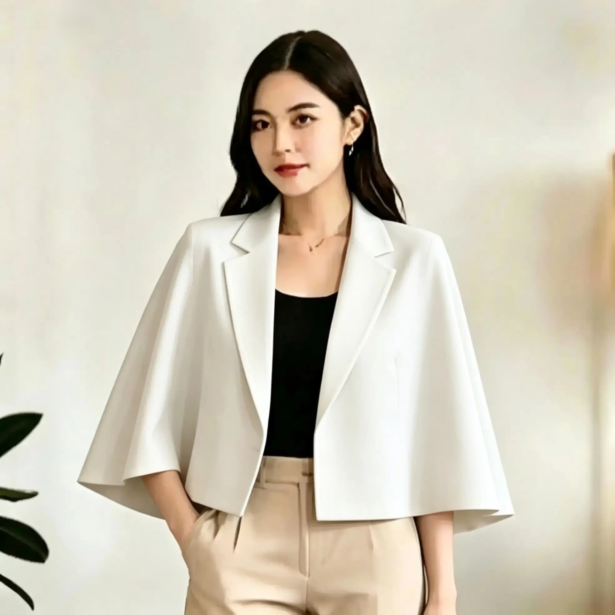 VORAN LORAINE™ Premium Cape Blazer - Image 4